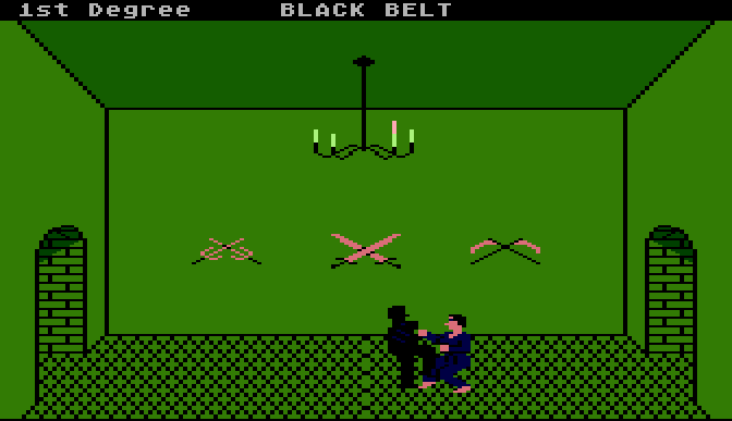 Black Belt (1982) (Atari) Screenshot 1